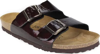 Produktbild von JOE N JOYCE London SynSoft Soft-Fußbett Hammerschlag Bordeaux Größe 39 Schmal