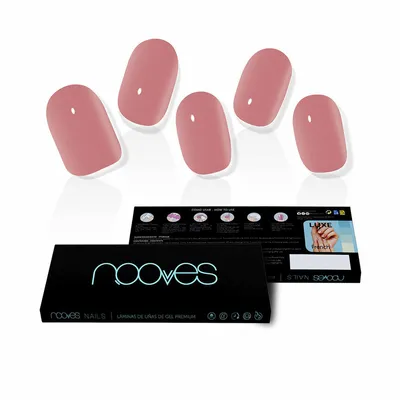 Produktbild von Falsche Nägel Nooves Dusty Rose Gel Selbstklebend Cat Eye