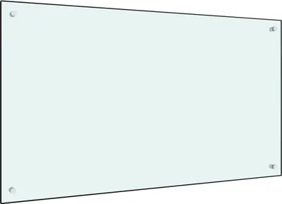 Produktbild von "2026 Promotion" Küchenrückwand Weiß 100x60 cm Hartglas - Hamburgerpressen CC2584