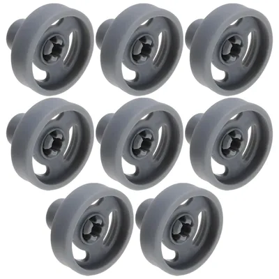 8x Geschirrspülerkorb Untere Laufrollen WD12X10231, 35mm