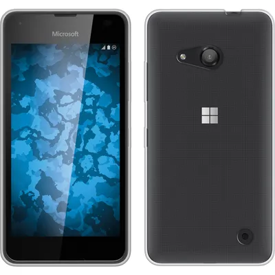 Produktbild von PhoneNatic Case kompatibel mit Microsoft Lumia 550 - clear Silikon Hülle Slimcase + 2 Schutzfolien
