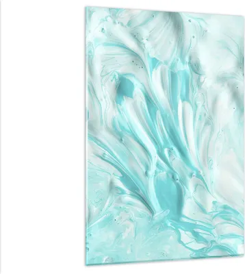 Produktbild von Bilder auf glas - Einteilig - Blume Abstraktion - 80x120cm - Glasbilder - Wandbilder - Bilder - zum Aufhängen bereit - Wanddekoration aus Glas - Glas Bilder - Wandbild auf Glas - GPA80x120-3827