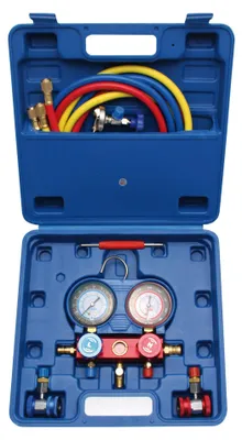 Produktbild von BGS 8425 Druckuhr-Armatur für Klimaanlagenprüfung
