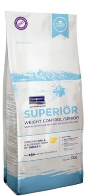 Zdjęcie produktu dla FISH4DOGS Superior Senior z łososiem - sucha karma dla psów - 6 kg