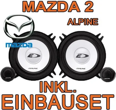 Produktbild von Alpine SXE-1350s - 13cm Kompo-System für Mazda 2 DY - justSOUND