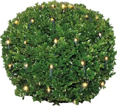 Produktbild von Buxus LED Kugelleuchte 144 warmweiße Lichter 120cm außen Weihnachten