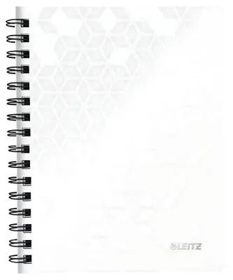 Produktbild von Leitz WOW, Muster, Weiß, A4, 80 Blätter, 80 g/m², Kariertes Papier