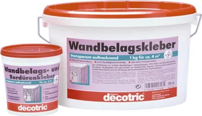 Produktbild von Decotric Wandbelags- u. Bordürenkl. 3kg