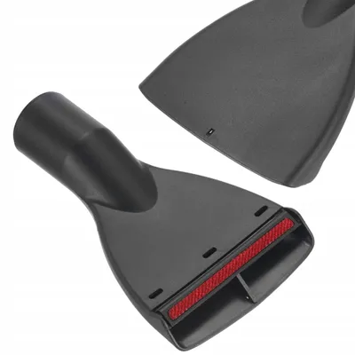Produktbild von Rosfix Universal Staubsaugerdüse mit Bürste - Velours Saugfuß | Ø35mm, 10cm Breite | Für Polster, Sofas, Möbelreinigung u.a.
