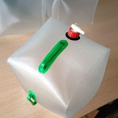 Produktbild von Faltbarer Wassertank 20 Liter – Wasseraufbewahrung für Camping – Praktischer Notfall-Wassertank – Leicht und langlebig – Ideal für Camping, Garten und Notfälle