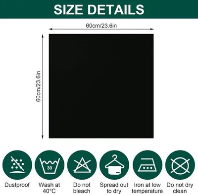 Image de Housse de protection robuste en caoutchouc pour lave-linge