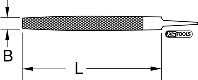 Immagine prodotto di KS Tools 1610125 Length 200 mm 1 pc(s)
