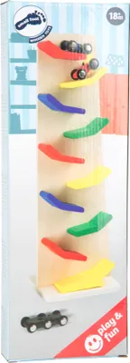 Produktbild von Small Foot - Houten Zigzag Autobaan Toren, 4dlg.