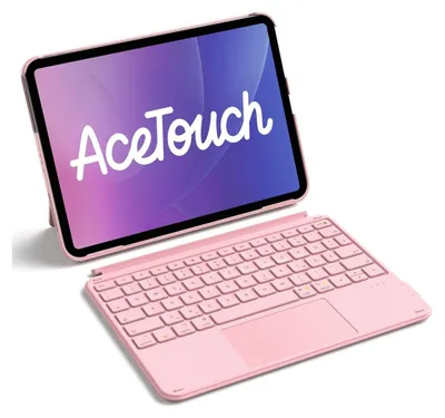 Obrázok produktu pre Inateck KB04122, Folio, Apple, iPad 11" (A16 2025), iPad 10, iPad Air 11" M3/M2 (2025/2024), iPad Air 7/6/5/4, iPad Pro 11" 4/3/2/1, 27,9 cm (11"), Bluetooth, 450 g