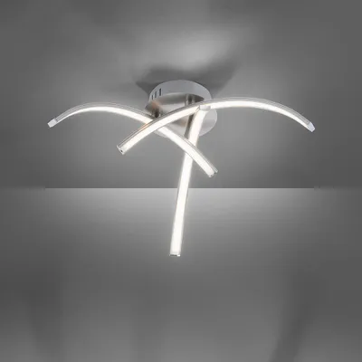 Produktbild von Leuchten Direkt LED Deckenleuchte Valerie stahl, Ø 40 cm