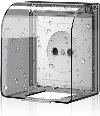 Productafbeelding van Waterdichte Stopcontact Behuizing voor Buiten en Binnen met IP-Bescherming