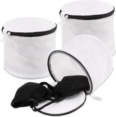 Produktbild von Famanu Wäschebeutel mit Reißverschluss - 3er Set, 16 x 16 cm