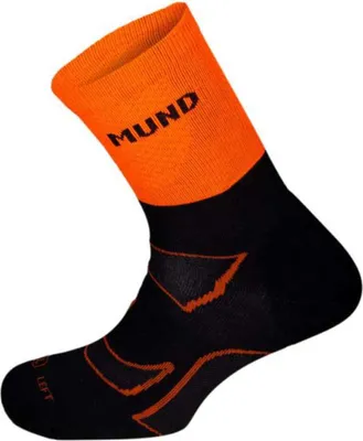Produktbild von Mund Socks Plogging Socken Orange,Schwarz EU 46-49 Mann Orange,Schwarz EU 46-49