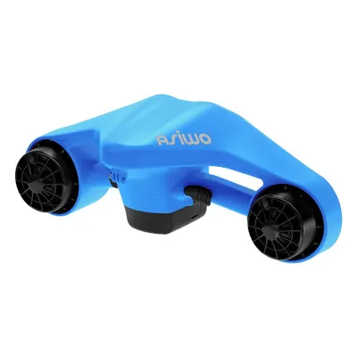 Produktbild von Asiwo MANTA Unterwasserscooter mit Sportkamera-Halterung, 600W Zweimotoren-Design, 35 Min Batterielaufzeit, 3 Geschwindigkeiten, IP8X (Blau)