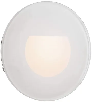 Obrázek produktu pro Kulatý kryt pro nástěnné svítidlo LED ALWAID, mléčný, bílý