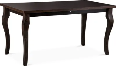 Produktbild von Konsimo Esstisch ausziehbar bis 190cm, rechteckig "CABIO", Schwarz, laminierte Möbelplatte, Elegant, 150-190x76.5x80cm