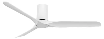Produktbild von Energiespar Deckenventilator mit Fernbedienung Londo Weiß 132 cm