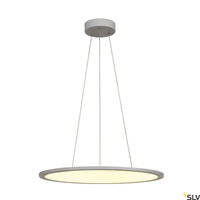 Produktbild von SLV 1003046 PANEL 60 DALI LED Pendelleuchten rund grau 3000K