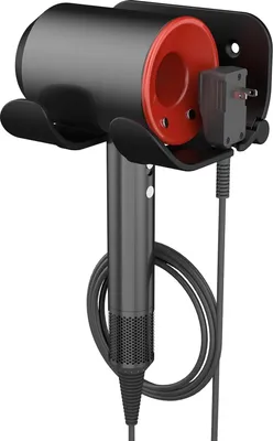 Produktbild von Haartrockner-Halterung, Wandhalterung, Föhn-Organizer, Wandmontage, Haar-Werkzeug-Organizer für Schlafzimmer und Badezimmer, multifunktionales Haartrockner-Gestell für Dyson Supersonic