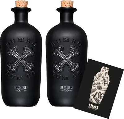 Produktbild von BUMBU XO 2er Set XO handcrafted Rum 0,7L (40% vol) Product of Panama - [Enthält Sulfite]