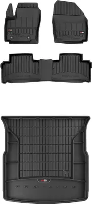 Produktbild von FROGUM 3D Gummimatten und Kofferraummatte für Ford S-Max I 2006-2014