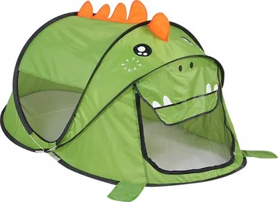 Image de Tente pour ENFANTS Dinosaure pour la MAISON, le JARDIN, la PLAGE DWÓR 182 x 100 x 80 cm POP-UP