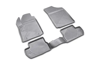Image de ELEMENT Tapis de sol 3D en caoutchouc compatibles avec Citroën C2, 2003-2008 | 4 pièces