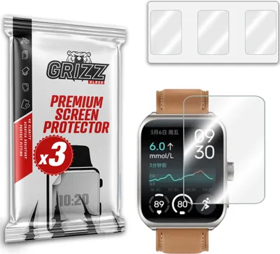 Produktbild von Hydrogel-Folie GrizzGlass Hydrofilm für Oppo Watch 4 Pro