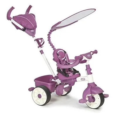 Obrázek produktu pro Little Tikes 4 in 1 Sports Edition Trike, Dívka, Pohon předního kola, Napřímený, Děti, Pevná kola, Růžová, Bílá