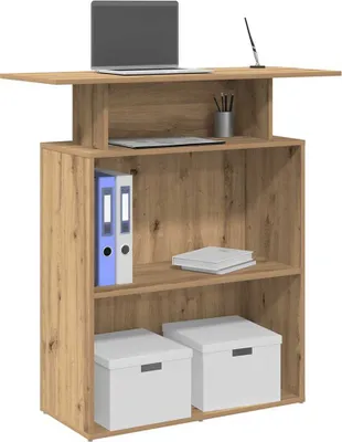 Produktbild von Möbel Empfangstheke Artisan-Eiche 100x40x104 cm Holzwerkstoff - Schreibtische &46431