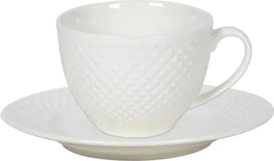 Zdjęcie produktu dla Zestaw filiżanki i spodków Diamond 220 ml, opakowanie po 6 sztuk
