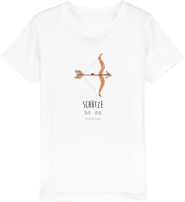 Produktbild von Mr. & Mrs. Panda Kleinkinder T-Shirt Sternzeichen Löwe 12-14 Jahre (152/164) - Weiß - Geschenk, August, Kindershirt, Baumwollshirt Kinder, König Der Tiere, Geburtstag