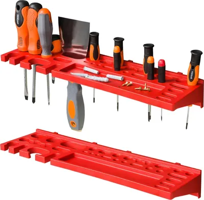 Produktbild von Werkzeugwand 115 x 78 cm mit 58 Werkzeughaltern für Garage und Werkstatt