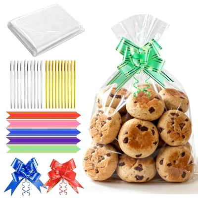 Produktbild von Geschenkfolie Transparent Klarsichtfolie 30x40 cm - 20 Stück