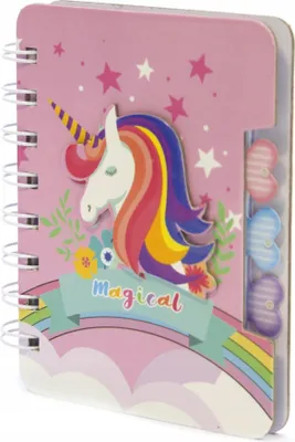 Zdjęcie produktu dla NOTES Jednorożec Unicorn ZESZYT MINI PAMIĘTNIK