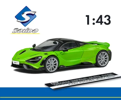 Zdjęcie produktu dla McLaren 765 LT 2020 - Lime Green SOLIDO 1:43