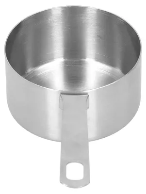 Messlöffel 1/3 Tasse aus Edelstahl mit Skala