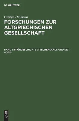Produktbild von Frühgeschichte Griechenlands und der Ägäis