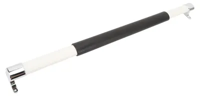 Imagen del producto de Manija ajustable para barra transversal de puerta de caravana, fabricada en ABS, de 21,5 a 32 pulgadas de longitud, ideal para vehículos de camping, remolques y viajes. Color: