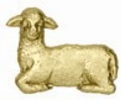 Produktbild von Wachsornament Osterlamm (6 Stueck)