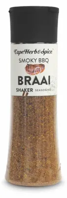 Zdjęcie produktu dla Mieszanka soli przyprawowej Cape Herb and Spice Smoky BBQ Braai Shake 265g