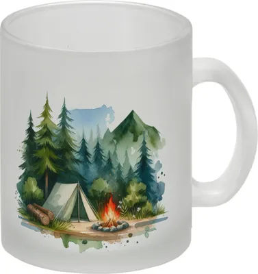 Produktbild von Camping Tasse Glas Tasse