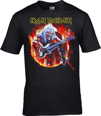Obrázok produktu pre Iron Maiden Eddie Live Flames Tričko
