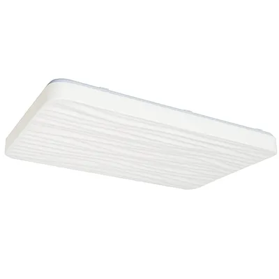 Immagine prodotto di Plafoniera LED 945 x 645 x 75 mm, 230 V CA, 90 W,  e RoHS, temperatura di colore 3000-4000-6000 K, con telecomando