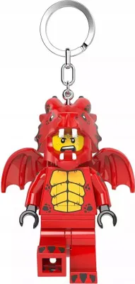 Produktbild von Lego Minifiguren Schlüsselanhänger Drachenkostüm-Mann